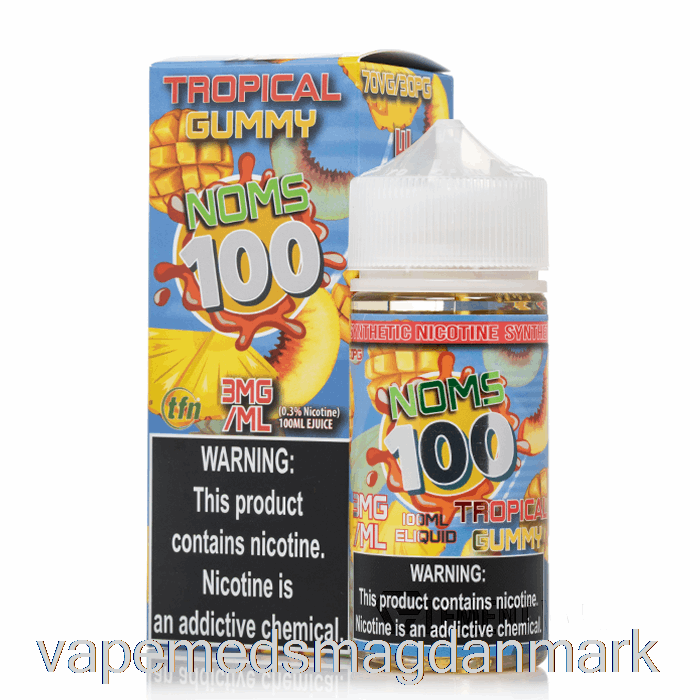 Vape Væske Tropical Gummy - Noms 100 - Nomenon E-væsker - 100ml 3mg
